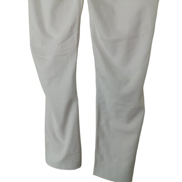 NWT Gap Vintage Slim Mid Rise Jeans Size 31/ 12 White Skinny Distressed - Picture 7 of 15